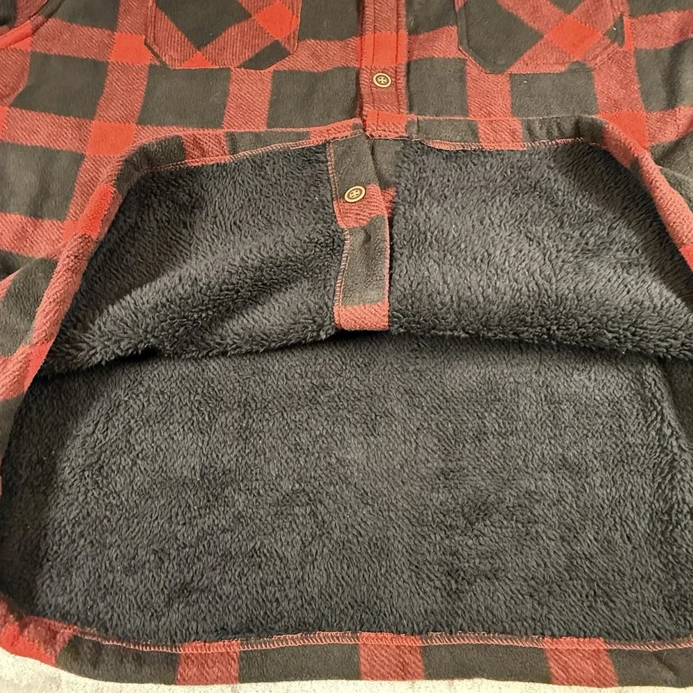 Racks & Reels Mens Plaid Shacket Jacket  Button Up Size XXL Outdoor - Picture 3 of 8